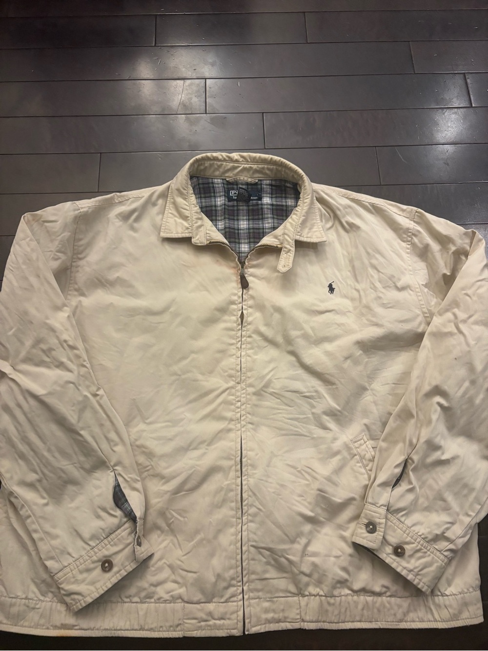Vintage 90s polo Harrington jacket